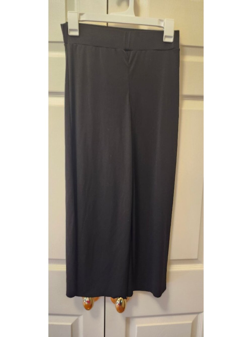 Women Balera Solid Black Culotte Fllowy Dance Jazz Pants MJ11188 Size M